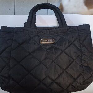 Marc by Marc Jacobs black quilted tote bag